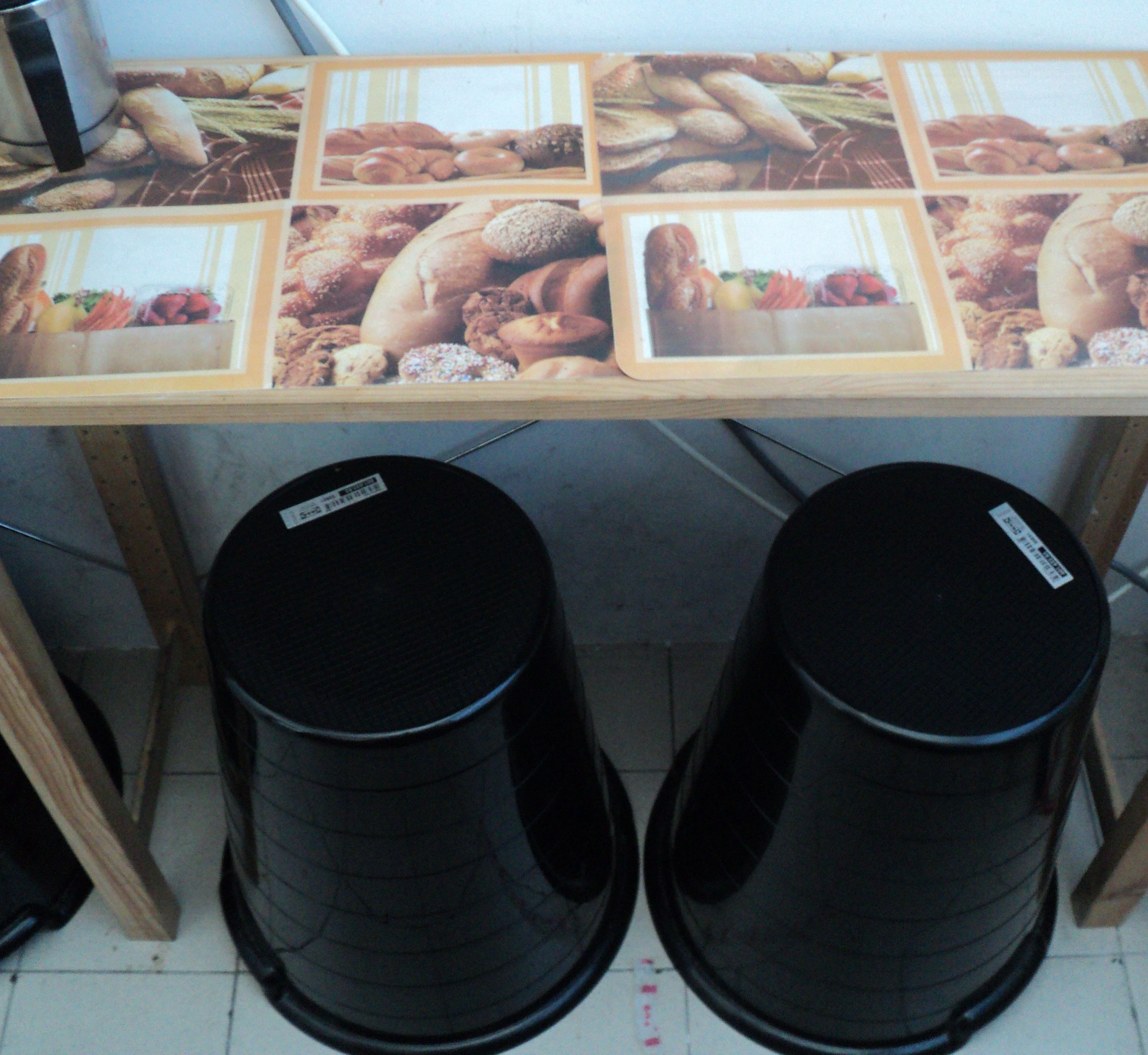 Pantry with water dispenser and dining corner